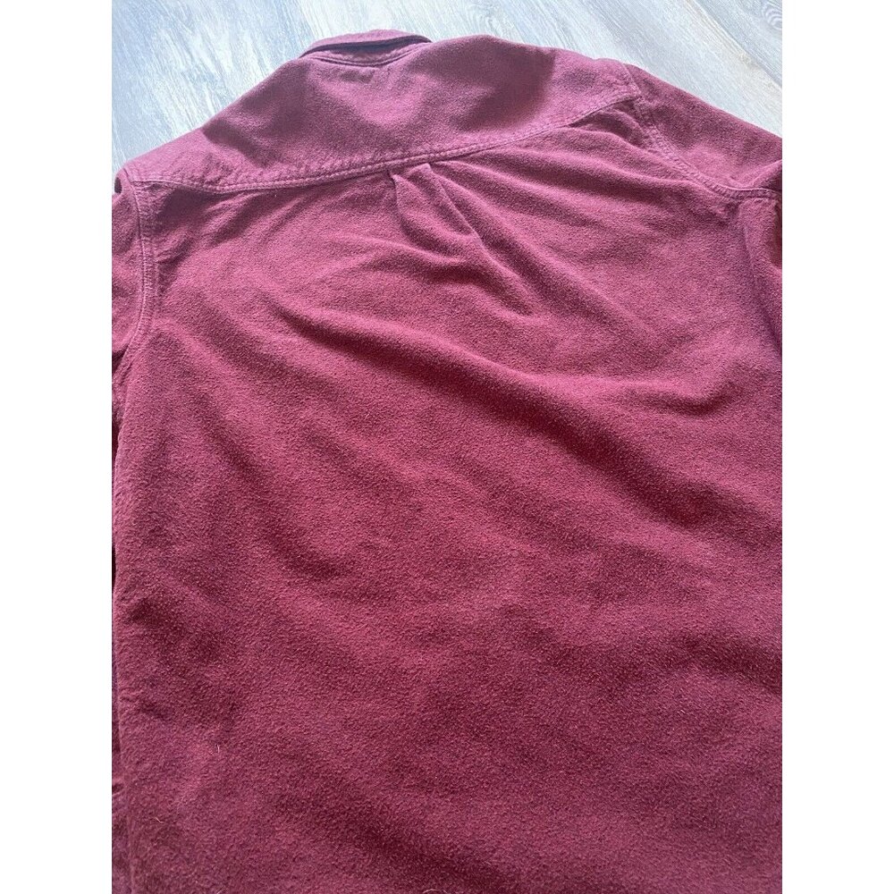 Size Large (L) Field And Stream Red Flannel Shirt… - image 5